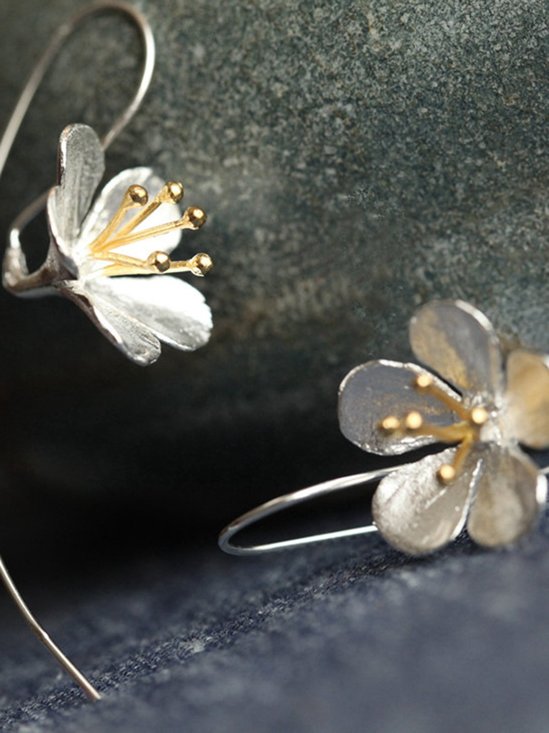 Mostata Bohemia Women Elegant Daisy Flowers Earrings